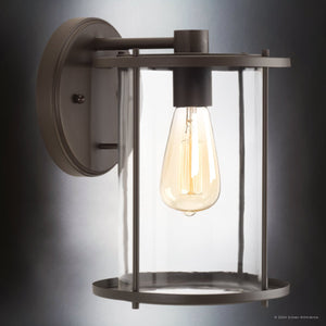 Urban Ambiance - Wall Sconce - UHP1527 Farmhouse Outdoor Wall Sconce, 11 - 1/2''H x 9 - 1/4