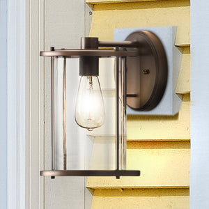 Urban Ambiance - Wall Sconce - UHP1527 Farmhouse Outdoor Wall Sconce, 11 - 1/2''H x 9 - 1/4