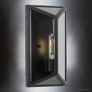 Urban Ambiance - Wall Sconce - UHP1580 Modern Outdoor Wall Sconce, 13 - 3/4''H x 4 - 5/8