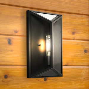 Urban Ambiance - Wall Sconce - UHP1580 Modern Outdoor Wall Sconce, 13 - 3/4''H x 4 - 5/8