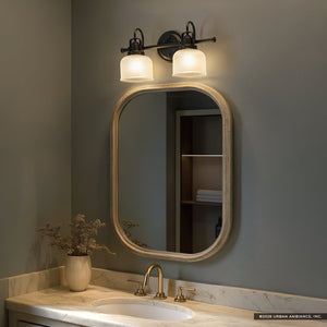 Urban Ambiance - Bath Vanity Light - UHP2041 Luxe Industrial Bath Fixture, 8 - 3/4
