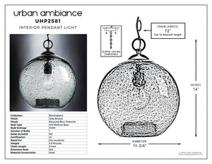 Urban Ambiance - Pendant Light - UHP2581 Vintage Pendant, 14