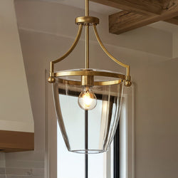 Urban Ambiance - Pendant - UHP4255 Transitional Pendant 16.75''H x 11.5''W, Brushed Bronze Finish, Coronado Collection - 