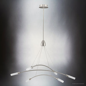 Urban Ambiance - Chandelier - UHP4410 Minimalist Indoor Chandelier, 22 - 3/4''H x 40