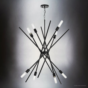 Urban Ambiance - Chandelier - UHP4420 Mid - Century Modern Indoor Chandelier, 19 - 5/8''H x 42 - 3/8
