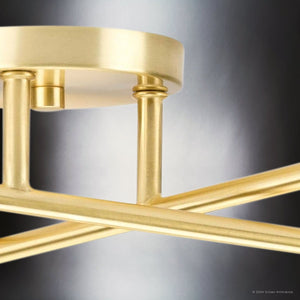 Urban Ambiance - Ceiling Light - UHP4421 Mid - Century Modern Indoor Ceiling Light, 5 - 1/8''H x 18