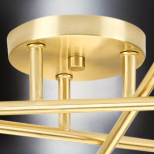 Urban Ambiance - Ceiling Light - UHP4421 Mid - Century Modern Indoor Ceiling Light, 5 - 1/8''H x 18