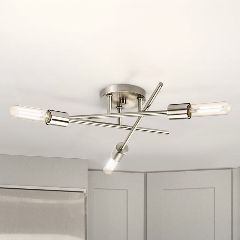 unico購入＊WORK LIGHT CEILING by 6BULB Unicozin LED 6-Light Track Lighting Kit - Black, 6-Way