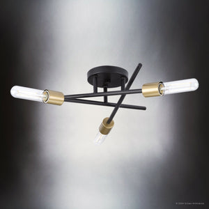 Urban Ambiance - Ceiling Light - UHP4423 Mid - Century Modern Indoor Ceiling Light, 5 - 1/8''H x 18