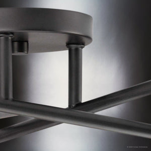 Urban Ambiance - Ceiling Light - UHP4423 Mid - Century Modern Indoor Ceiling Light, 5 - 1/8''H x 18