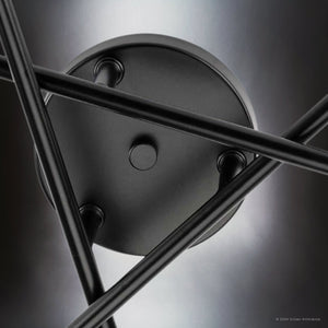 Urban Ambiance - Ceiling Light - UHP4424 Mid - Century Modern Indoor Ceiling Light, 5 - 1/8''H x 18