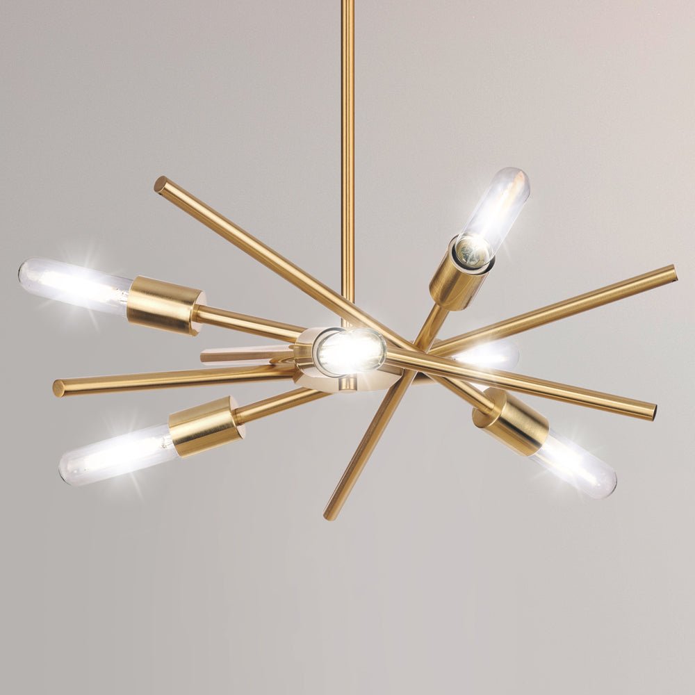 thumbnail interactive-video image 1 of Burnished Brass Chain Lamp Holder – Metal Gold Suspension For Chandeliers By Mondoluce 1 of 2