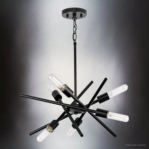 Urban Ambiance - Chandelier - UHP4426 Mid - Century Modern Indoor Chandelier, 10 - 1/2''H x 22 - 9/165