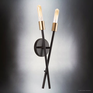 Urban Ambiance - Wall Sconce - UHP4430 Mid Century Modern Indoor Wall Sconce, 17 - 3/4''H x 3 - 7/8