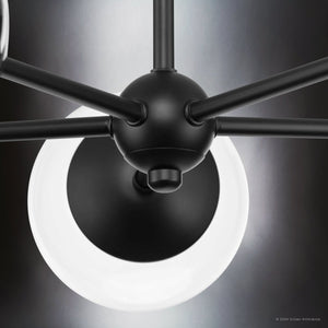 Urban Ambiance - Chandelier - UHP4449 Minimalist Indoor Chandelier, 5 - 7/8''H x 28