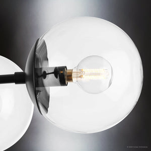 Urban Ambiance - Chandelier - UHP4449 Minimalist Indoor Chandelier, 5 - 7/8''H x 28