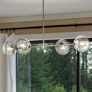 Urban Ambiance - Chandelier - UHP4450 Minimalist Indoor Chandelier, 5 - 7/8''H x 14 - 3/4