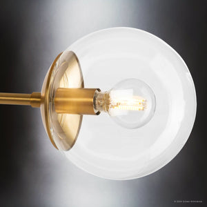 Urban Ambiance - Chandelier - UHP4451 Minimalist Indoor Chandelier, 5 - 7/8''H x 14 - 3/4
