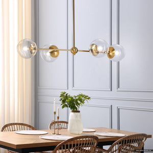Urban Ambiance - Chandelier - UHP4451 Minimalist Indoor Chandelier, 5 - 7/8''H x 14 - 3/4