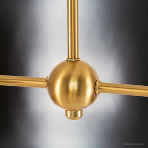 Urban Ambiance - Chandelier - UHP4451 Minimalist Indoor Chandelier, 5 - 7/8''H x 14 - 3/4