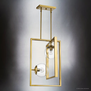Urban Ambiance - Pendant - UHP4453 Minimalist Indoor Pendant, 20 - 1/2''H x 13 - 1/2
