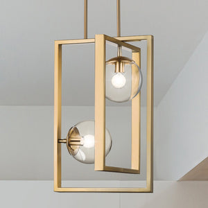 Urban Ambiance - Pendant - UHP4453 Minimalist Indoor Pendant, 20 - 1/2''H x 13 - 1/2