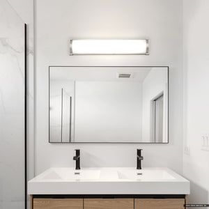 Urban Ambiance - Bath Light - UHP4460 Minimalist Indoor Bath Light, 4 - 3/4''H x 2 - 5/163