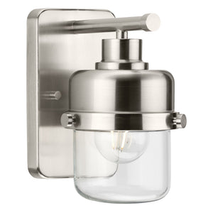 Urban Ambiance - Bath Light - UHP4470 Industrial Indoor Bath Light, 8 - 5/8''H x 6 - 3/8