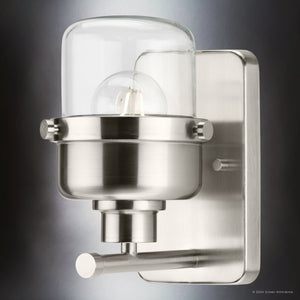 Urban Ambiance - Bath Light - UHP4470 Industrial Indoor Bath Light, 8 - 5/8''H x 6 - 3/8