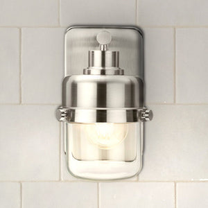 Urban Ambiance - Bath Light - UHP4470 Industrial Indoor Bath Light, 8 - 5/8''H x 6 - 3/8