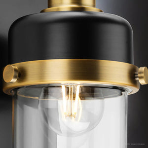 Urban Ambiance - Bath Light - UHP4471 Industrial Indoor Bath Light, 8 - 5/8''H x 6 - 3/8