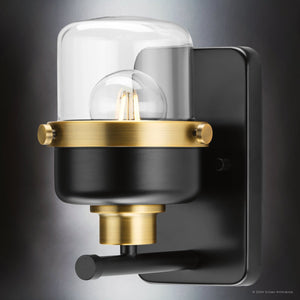Urban Ambiance - Bath Light - UHP4471 Industrial Indoor Bath Light, 8 - 5/8''H x 6 - 3/8