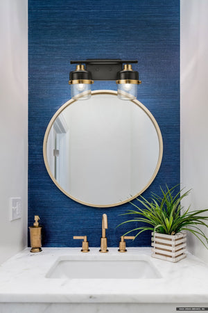 Urban Ambiance - Bath Light - UHP4473 Industrial Indoor Bath Light, 8 - 3/8''H x 6 - 3/8