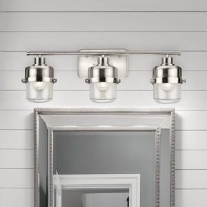 Urban Ambiance - Bath Light - UHP4474 Industrial Indoor Bath Light, 8 - 3/8''H x 6 - 3/8