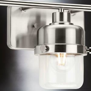 Urban Ambiance - Bath Light - UHP4474 Industrial Indoor Bath Light, 8 - 3/8''H x 6 - 3/8