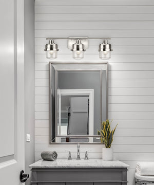 Urban Ambiance - Bath Light - UHP4474 Industrial Indoor Bath Light, 8 - 3/8''H x 6 - 3/8