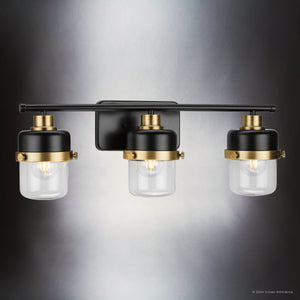Urban Ambiance - Bath Light - UHP4475 Industrial Indoor Bath Light, 8 - 3/8''H x 6 - 3/8