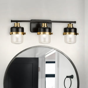 Urban Ambiance - Bath Light - UHP4475 Industrial Indoor Bath Light, 8 - 3/8''H x 6 - 3/8