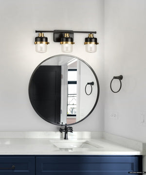 Urban Ambiance - Bath Light - UHP4475 Industrial Indoor Bath Light, 8 - 3/8''H x 6 - 3/8