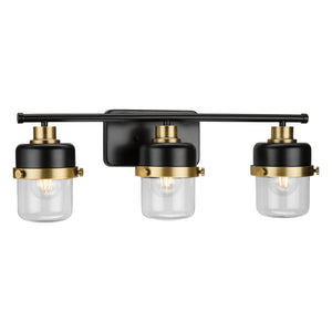 Urban Ambiance - Bath Light - UHP4475 Industrial Indoor Bath Light, 8 - 3/8''H x 6 - 3/8