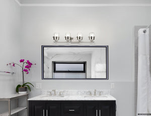 Urban Ambiance - Bath Light - UHP4476 Industrial Indoor Bath Light, 8 - 3/8''H x 6 - 3/8