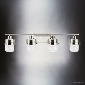 Urban Ambiance - Bath Light - UHP4476 Industrial Indoor Bath Light, 8 - 3/8''H x 6 - 3/8