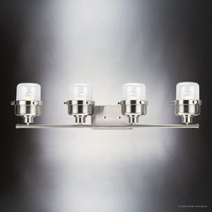 Urban Ambiance - Bath Light - UHP4476 Industrial Indoor Bath Light, 8 - 3/8''H x 6 - 3/8