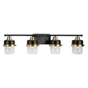 Urban Ambiance - Bath Light - UHP4477 Industrial Indoor Bath Light, 8 - 3/8''H x 6 - 3/8