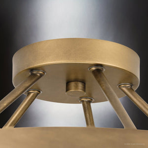 Urban Ambiance - Ceiling Light - UHP4481 Modern Farmhouse Indoor Ceiling Light, 7 - 1/2''H x 22 - 1/2