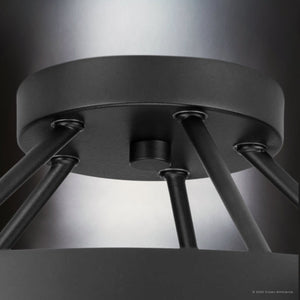 Urban Ambiance - Ceiling Light - UHP4482 Modern Farmhouse Indoor Ceiling Light, 7 - 1/2''H x 22 - 1/2