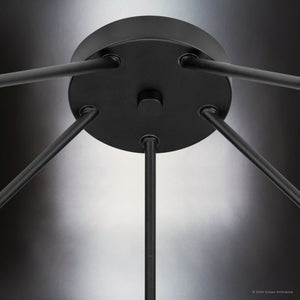 Urban Ambiance - Ceiling Light - UHP4482 Modern Farmhouse Indoor Ceiling Light, 7 - 1/2''H x 22 - 1/2