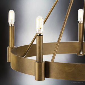 Urban Ambiance - Chandelier - UHP4483 Modern Farmhouse Indoor Chandelier, 21''H x 26