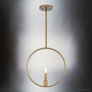 Urban Ambiance - Pendant - UHP4486 Modern Farmhouse Indoor Pendant, 15 - 1/2''H x 1 - 3/8