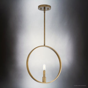 Urban Ambiance - Pendant - UHP4486 Modern Farmhouse Indoor Pendant, 15 - 1/2''H x 1 - 3/8
